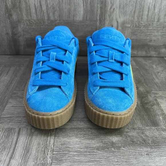 Puma Creeper Phatty Rihanna Fenty Speed Blue Women's size 6.5 - Picture 4 of 8